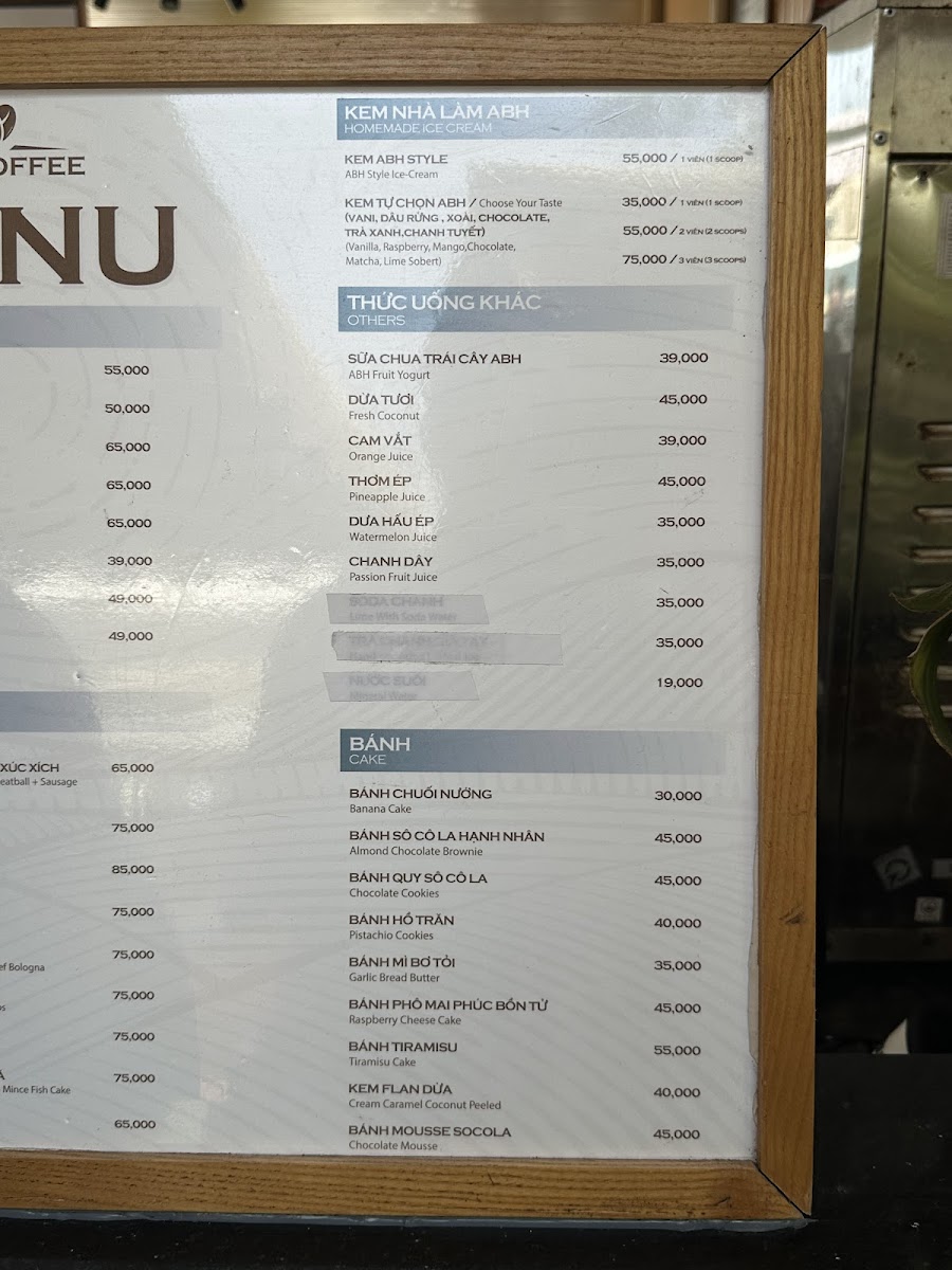 Menu Ana Beach House Restaurant-10