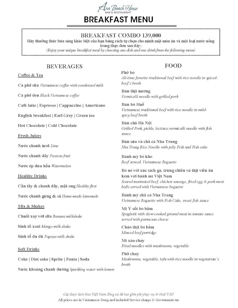 Menu Ana Beach House Restaurant-2