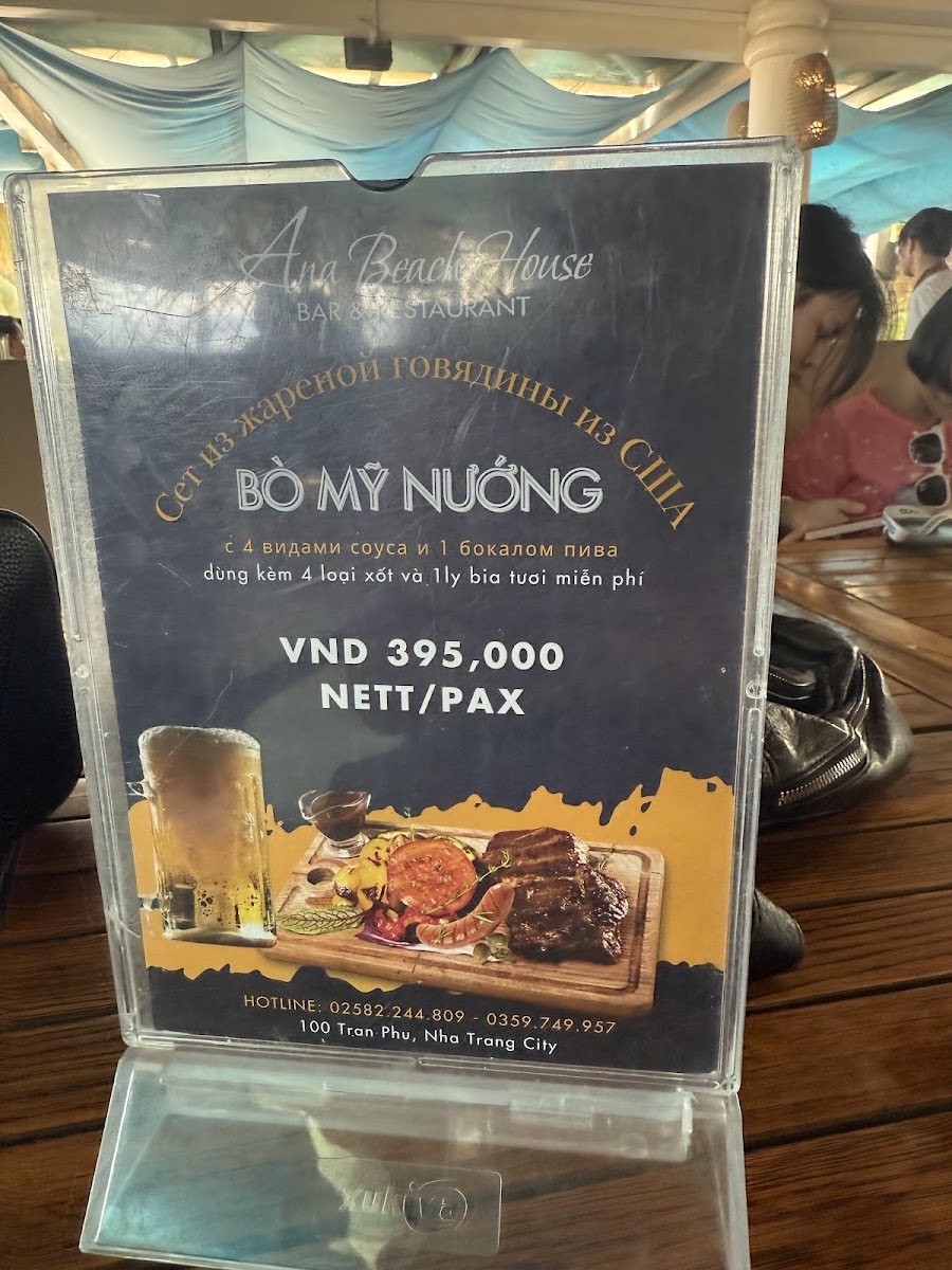 Menu Ana Beach House Restaurant-6